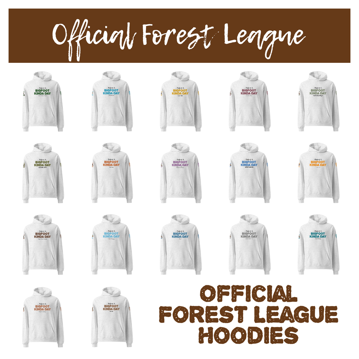 Official Forest League Hoodies