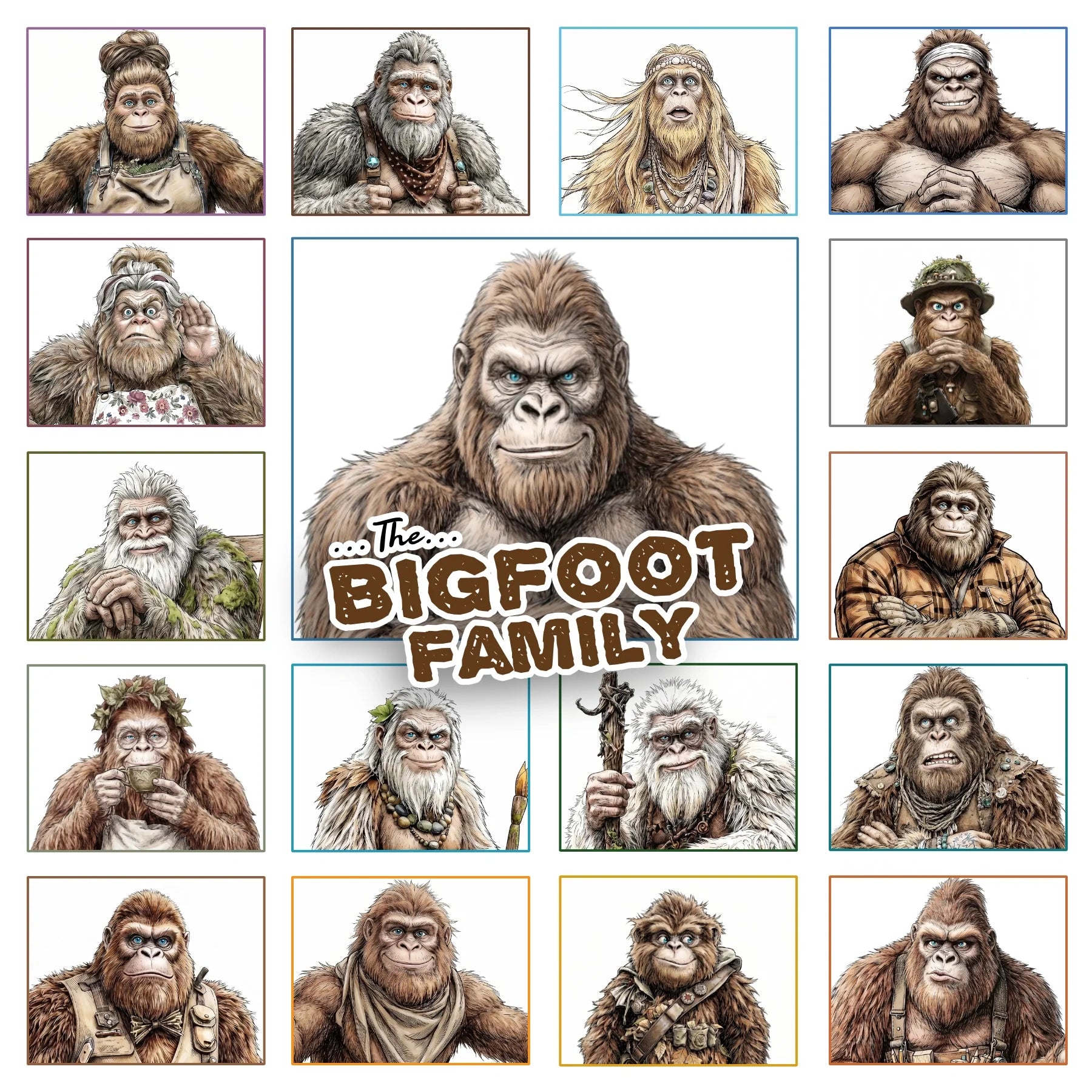Bigfoot Family