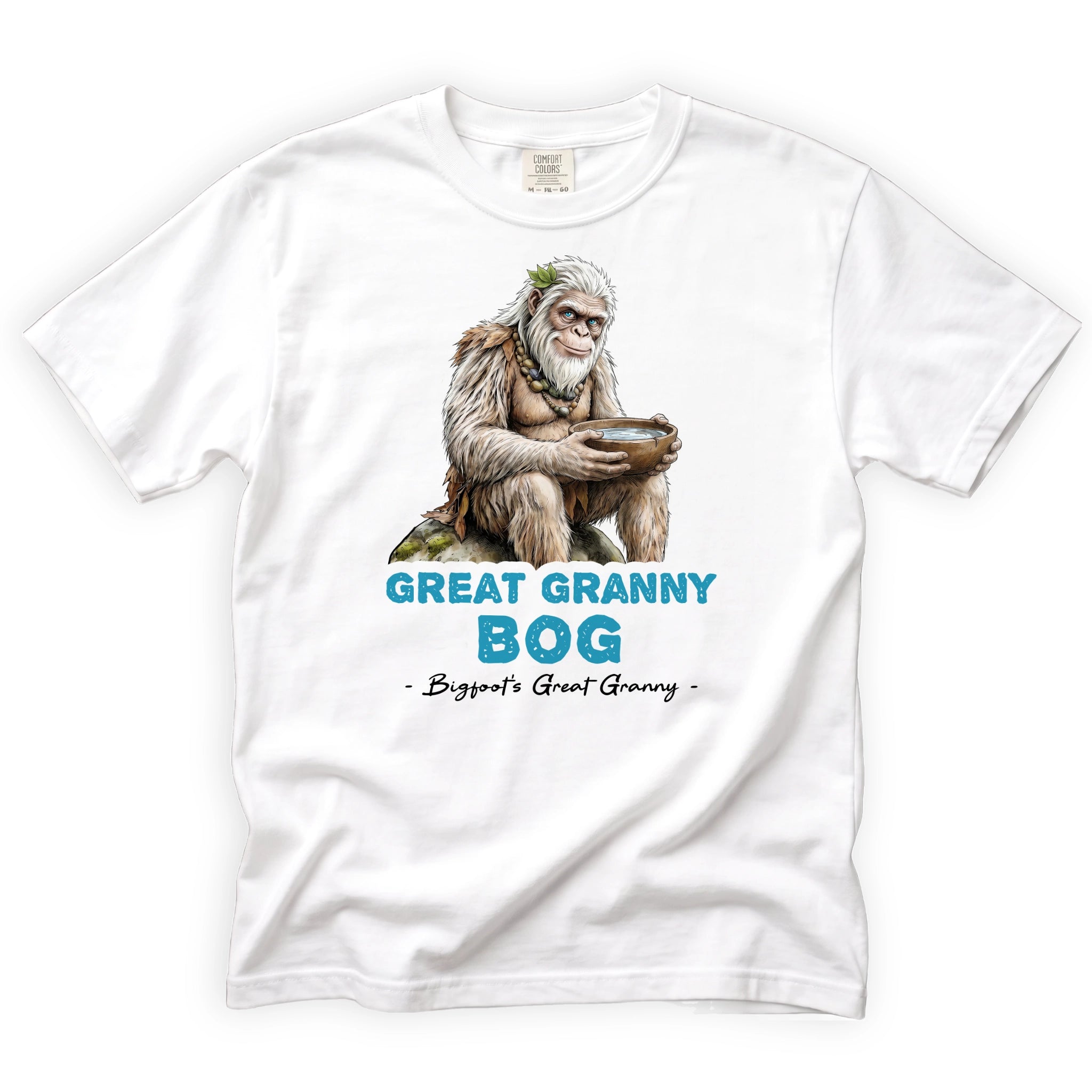 Great Granny Bog T-Shirt Front Design