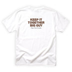 Papa Moss Knuckle Keep It Together Big Guy Quote Back Design
