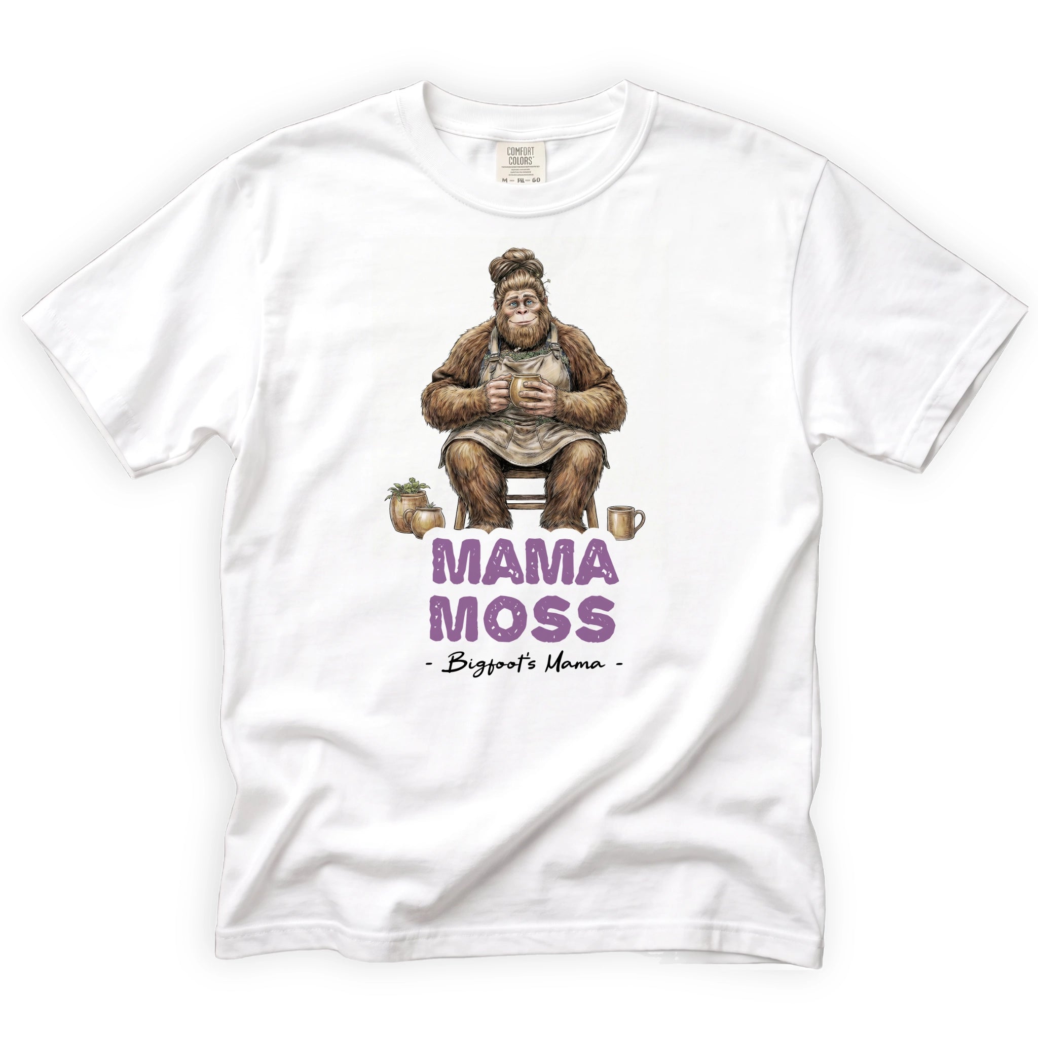 Mama Moss T-Shirt Front Design