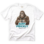 Aunt Prickly Bigfoot T-Shirt Front Design