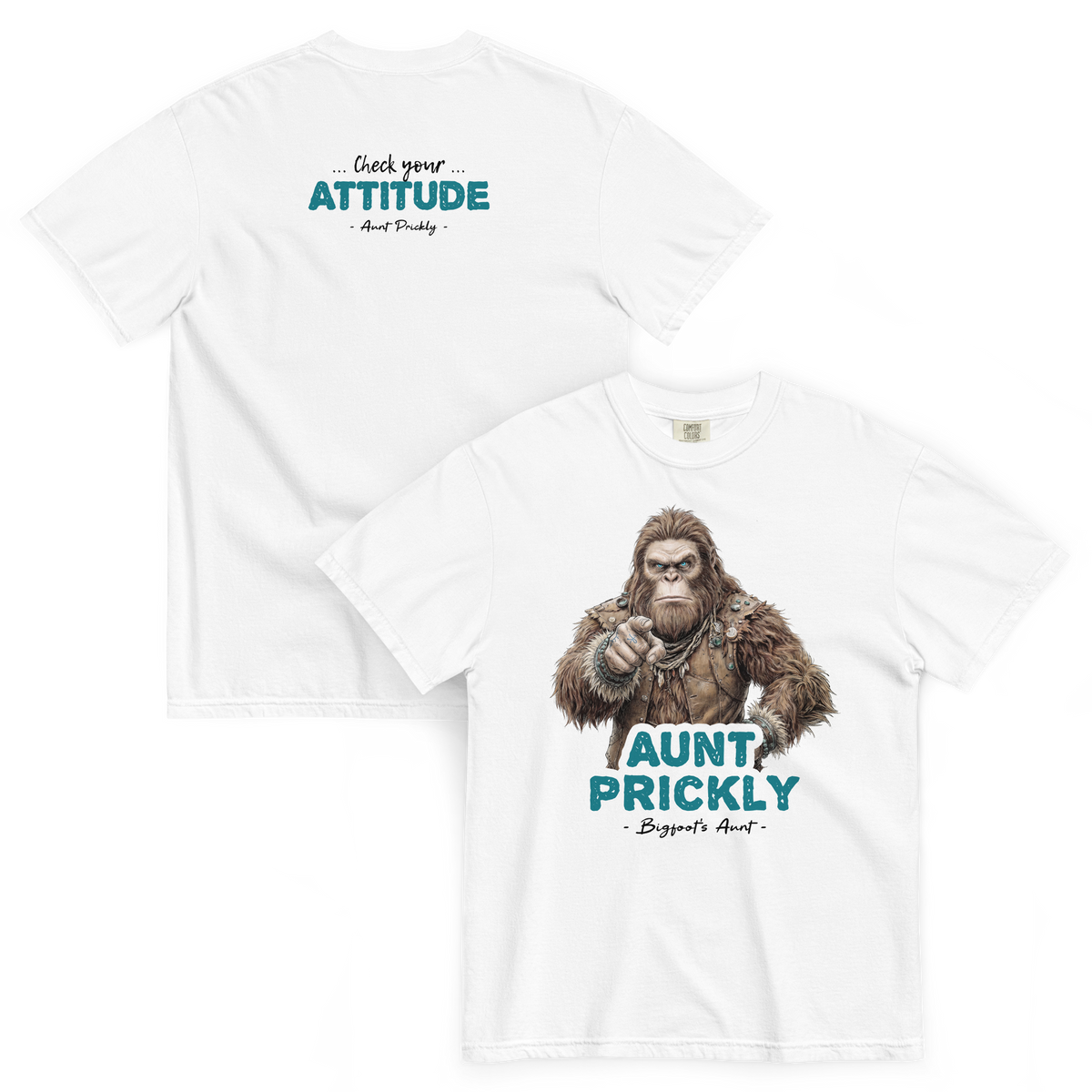 Bigfoot Shirt for Straight Talkers | Check Your Attitude