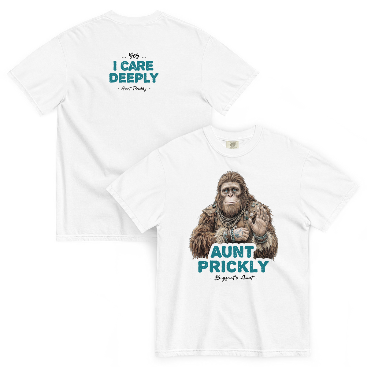 Bigfoot Shirt for Straight Talkers | Yes I Care Deeply