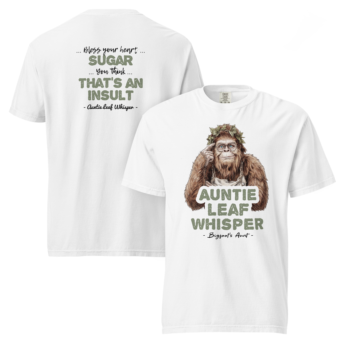 Bigfoot Shirt for Tea Lovers and Calm Souls | Bless Your Heart Sugar