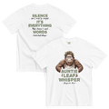 Bigfoot Shirt for Tea Lovers and Calm Souls | Silence Isn't Empty Sugar