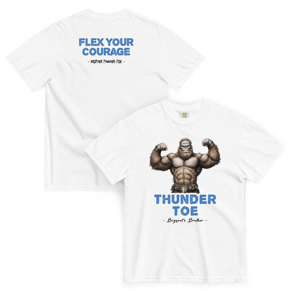 Bigfoot Shirt for Gym Lovers | Flex Your Courage