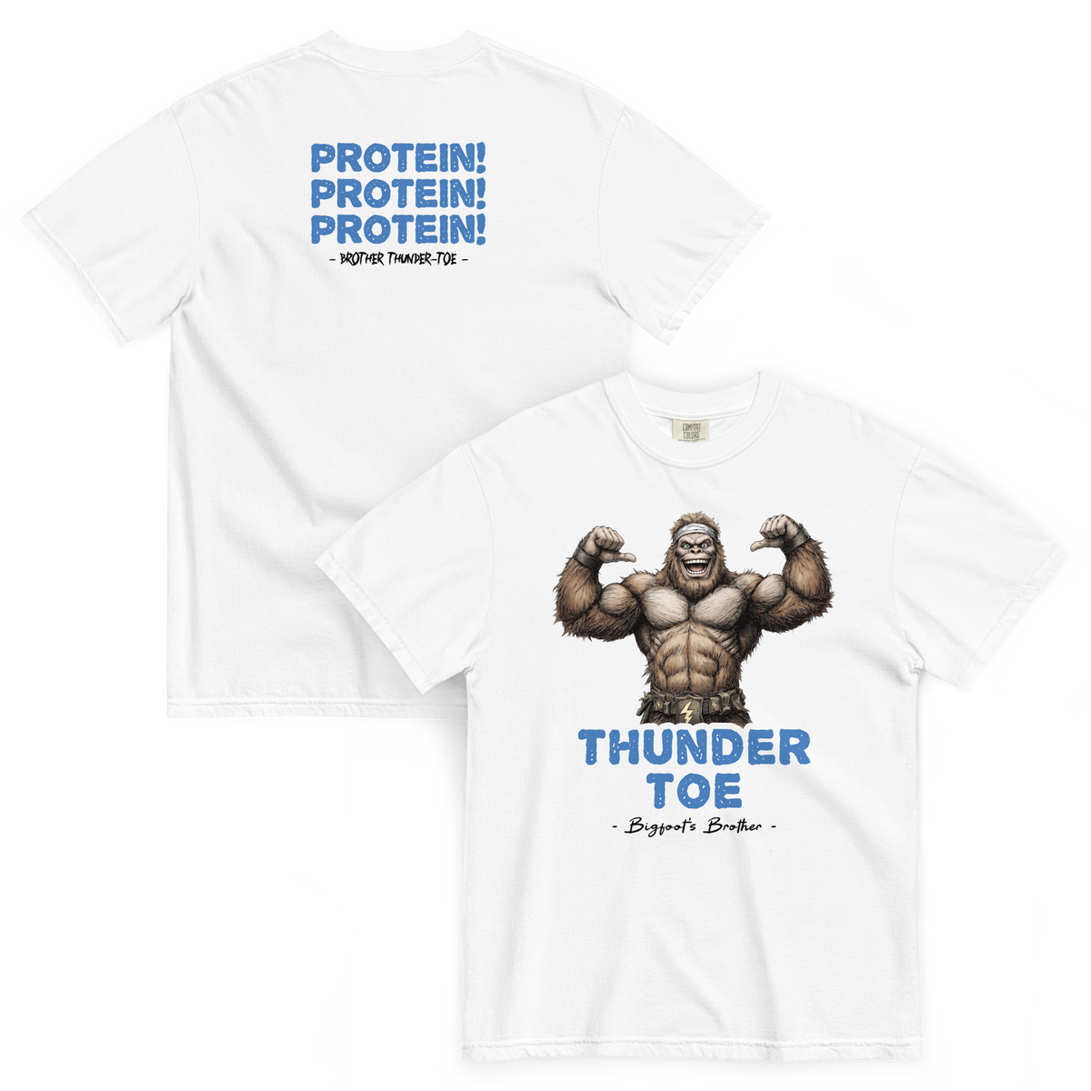 Bigfoot Shirt for Gym Lovers | Protein Protein Protein