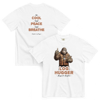 Bigfoot Shirt for Tree Huggers | Be Cool Find Peace Just Breathe