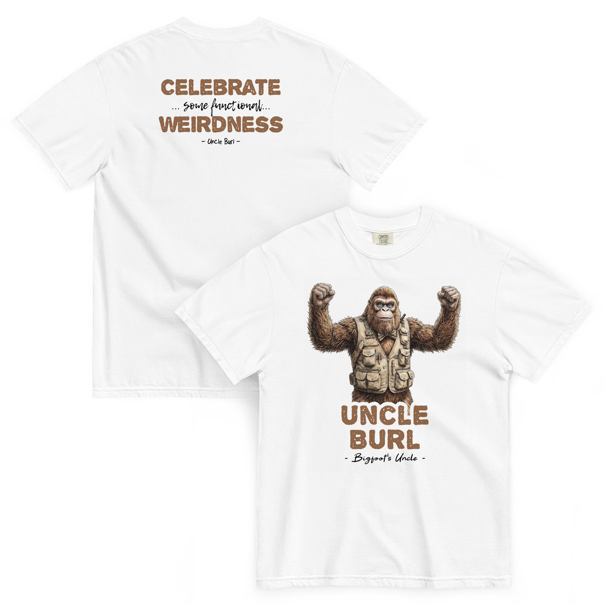 Bigfoot Shirt for DIYers | Celebrate Some Functional Weirdness