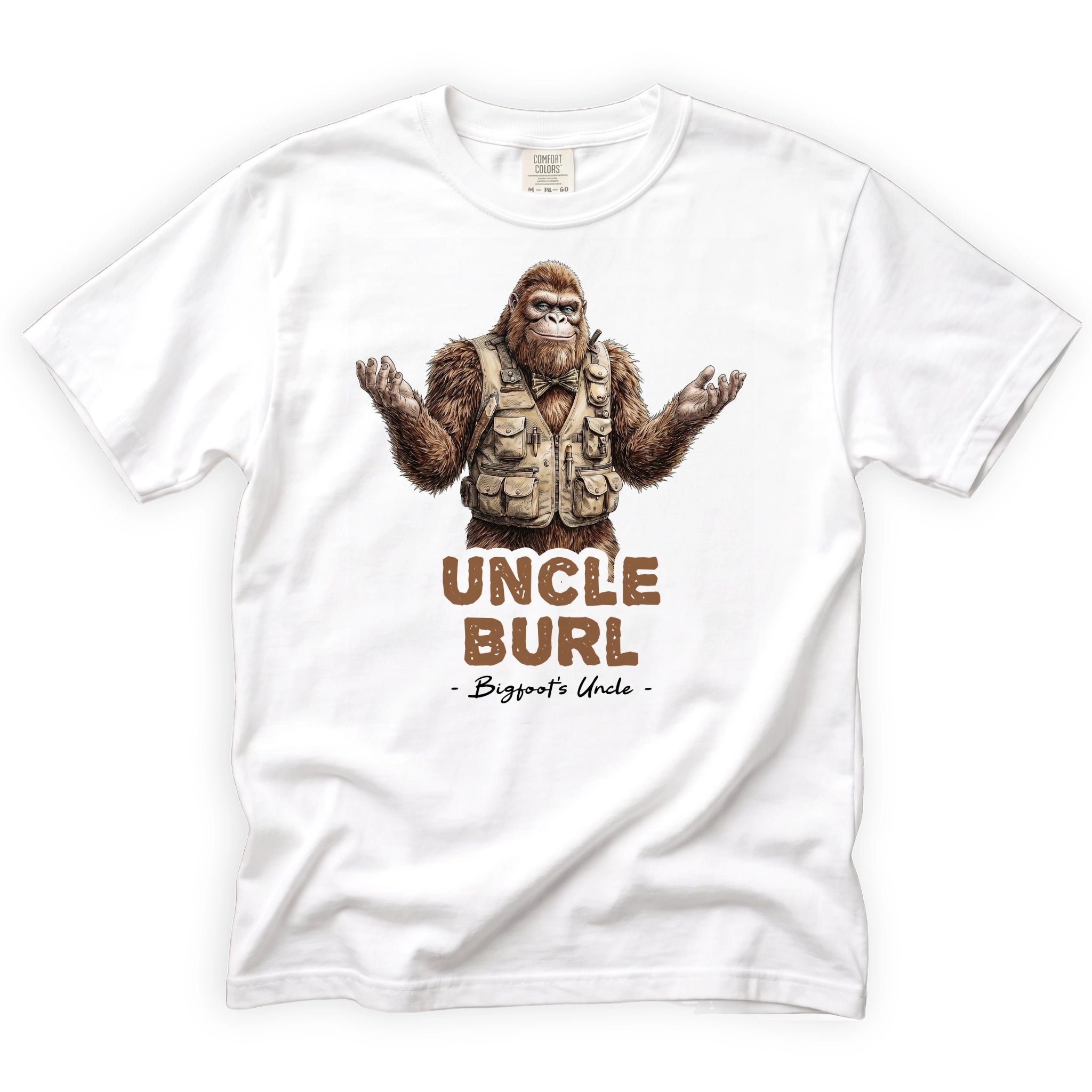 Uncle Burl T-Shirt Front Design