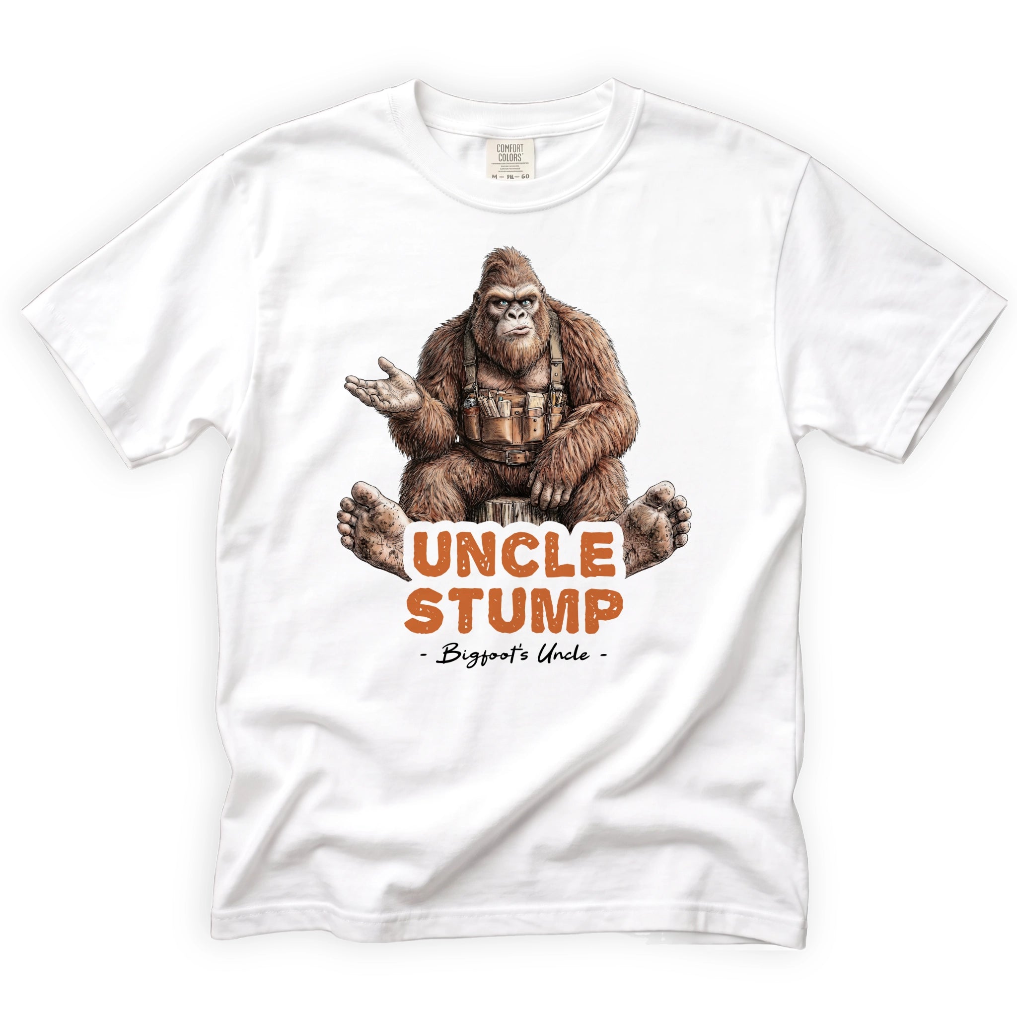 Uncle Stump T-Shirt Front Design