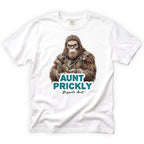 Aunt Prickly Bigfoot T-Shirt Front Design