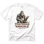 Papa Moss Knuckle T-Shirt Front Design