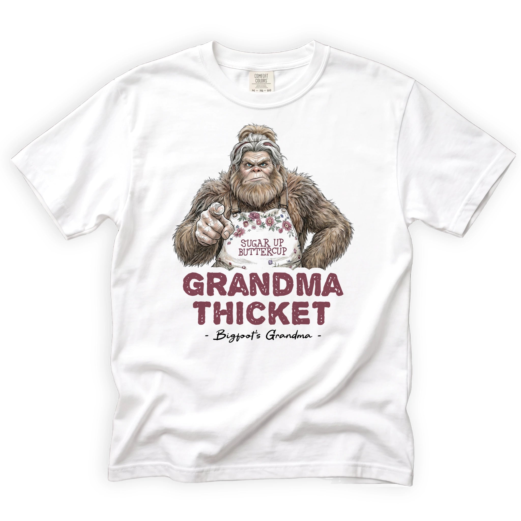 Grandma Thicket T-Shirt Front Design