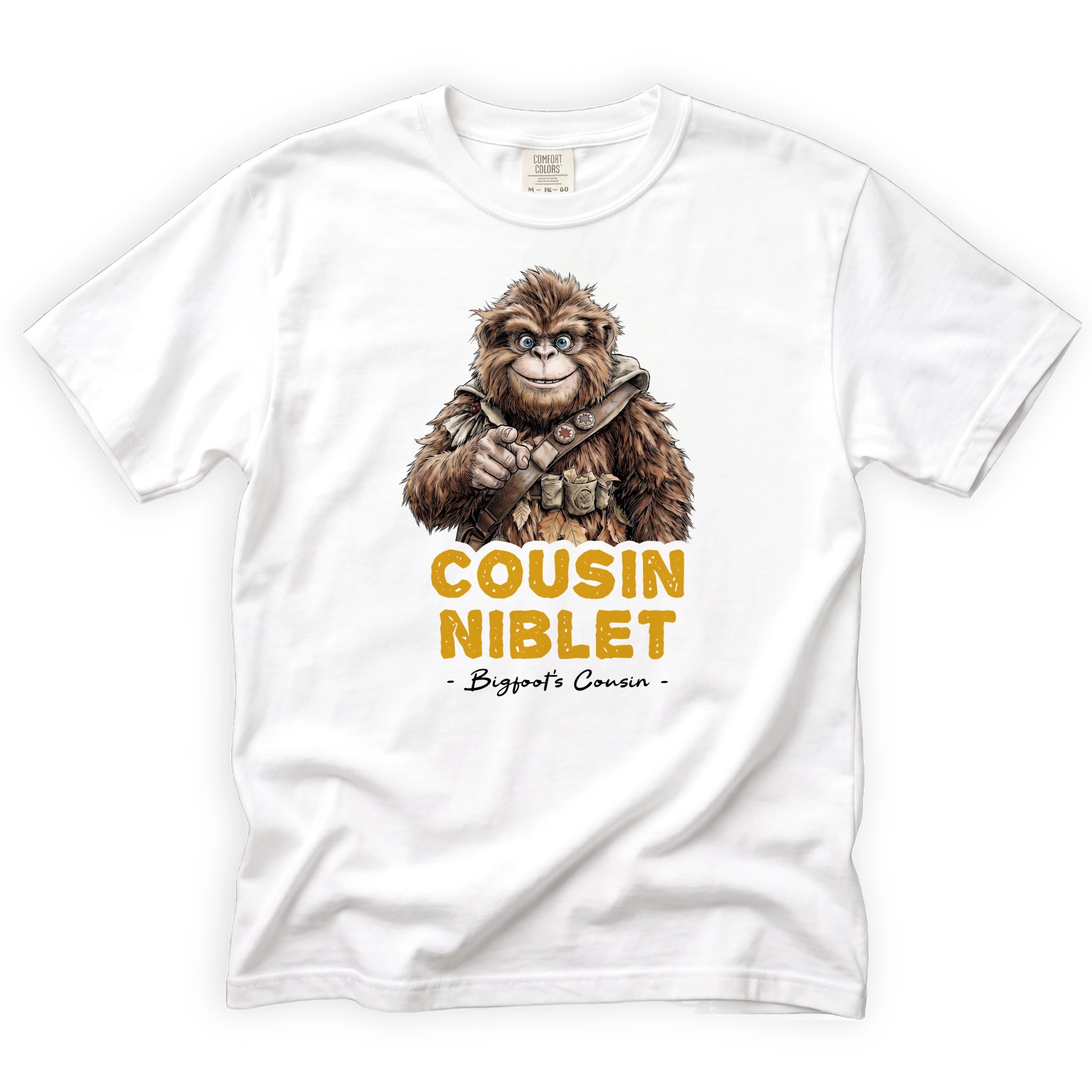 Cousin Niblet T-Shirt Front Design