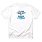 Bigfoot Trust Your Gut and Bring Snacks Quote Back Design