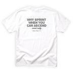 Nephew Pebble-Toe Why Sprint When You Can… Ascend Conceptually Quote Back Design