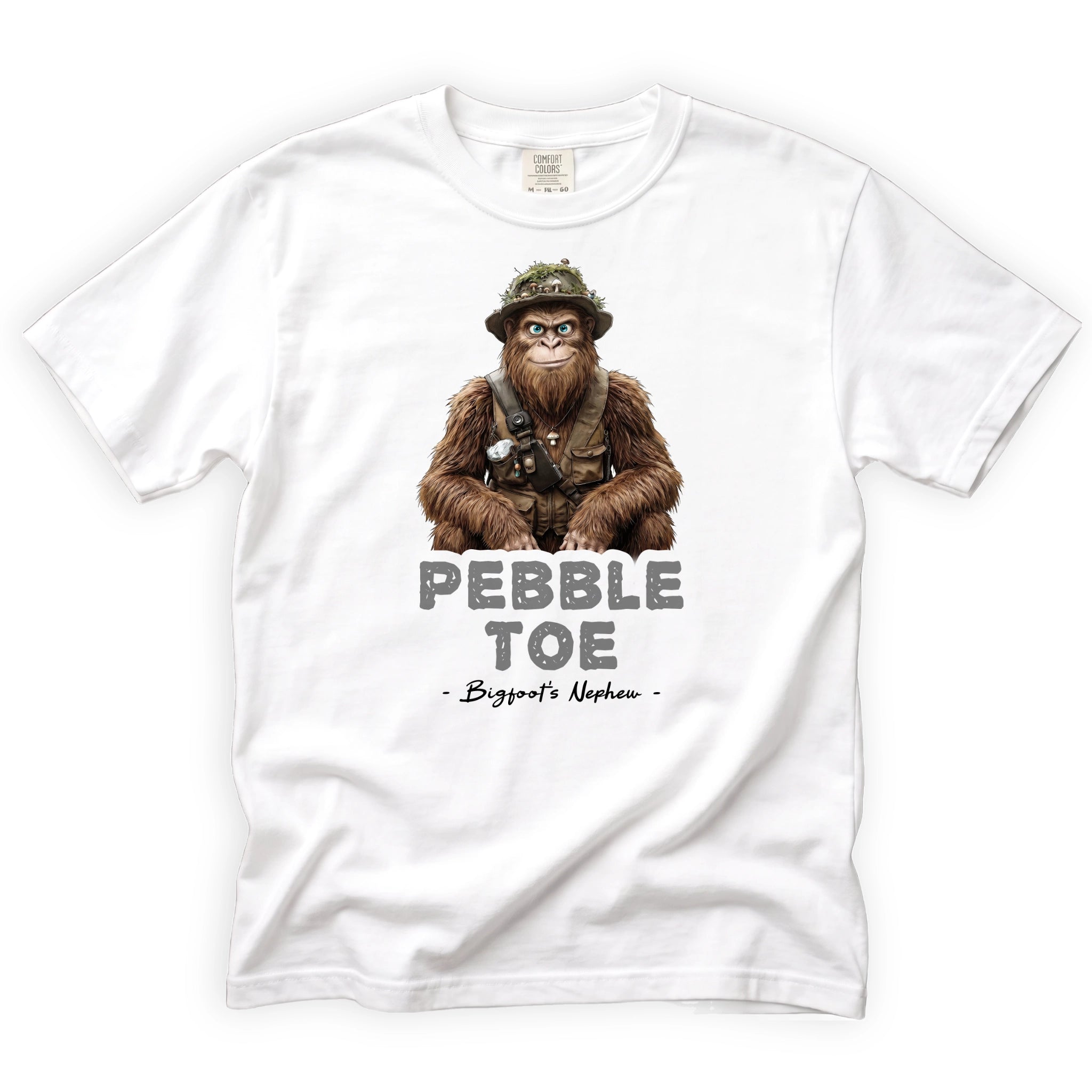 Nephew Pebble-Toe T-Shirt Front Design