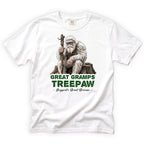Great Gramps Treepaw T-Shirt Front Design