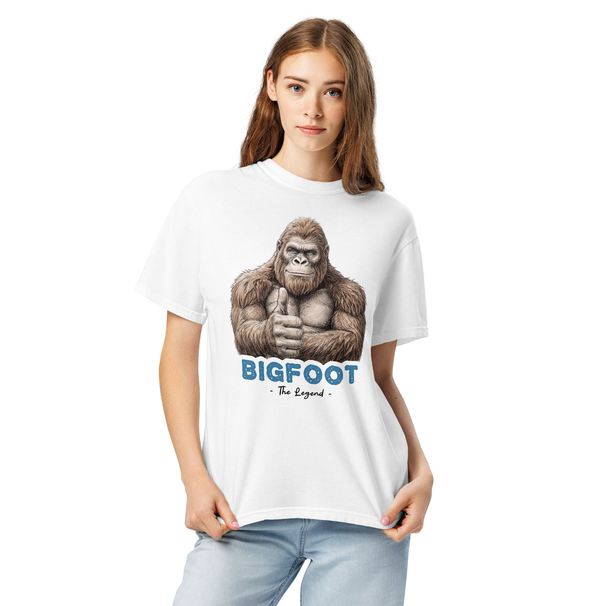 Bigfoot Shirt for Self-Doubters | Some Days the Best Path Is a Nap