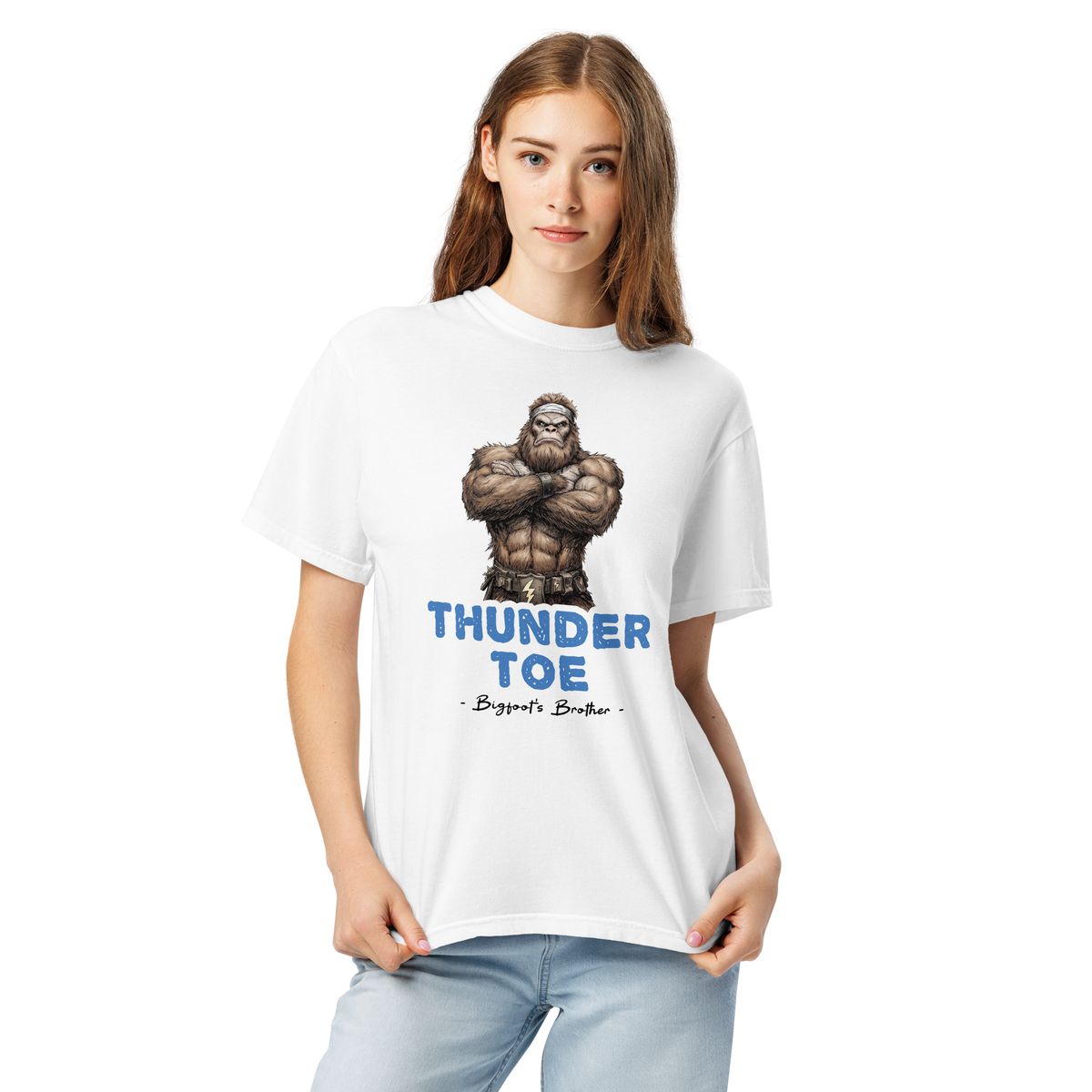 Bigfoot Shirt for Gym Lovers | No Excuses Just Effort