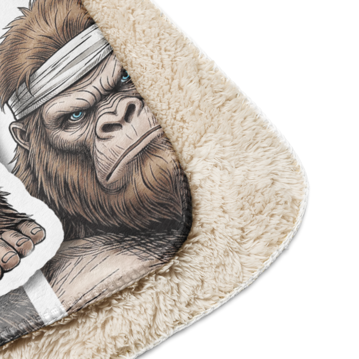 Bigfoot Sherpa Blanket | Brother Thunder-Toe