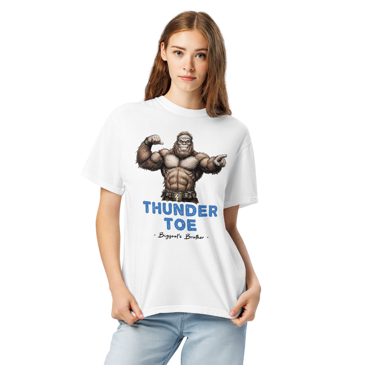 Bigfoot Shirt for Gym Lovers | Stronger Than Yesterday