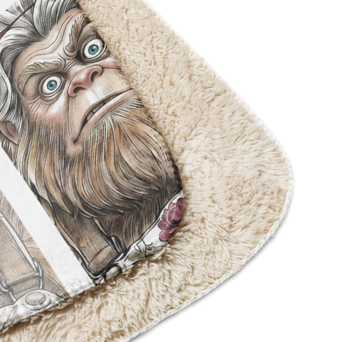 Bigfoot Sherpa Blanket | Grandma Thicket