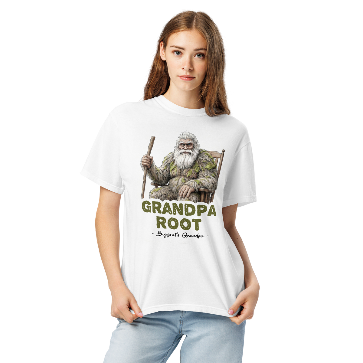 Bigfoot Shirt for Quiet People | The Forest Ain't in a Hurry Neither Am I