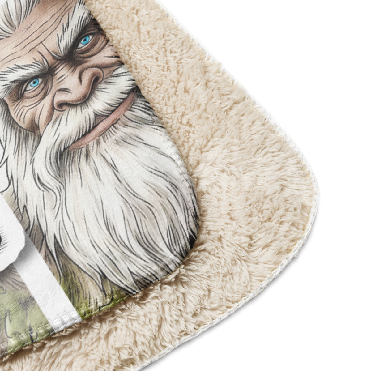Bigfoot Sherpa Blanket | Grandpa Root