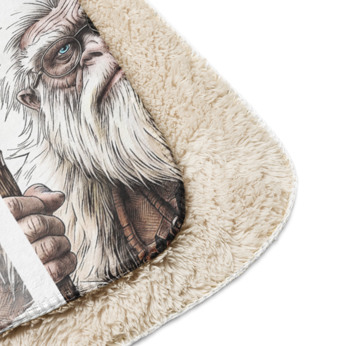 Bigfoot Sherpa Blanket | Great Gramps Treepaw