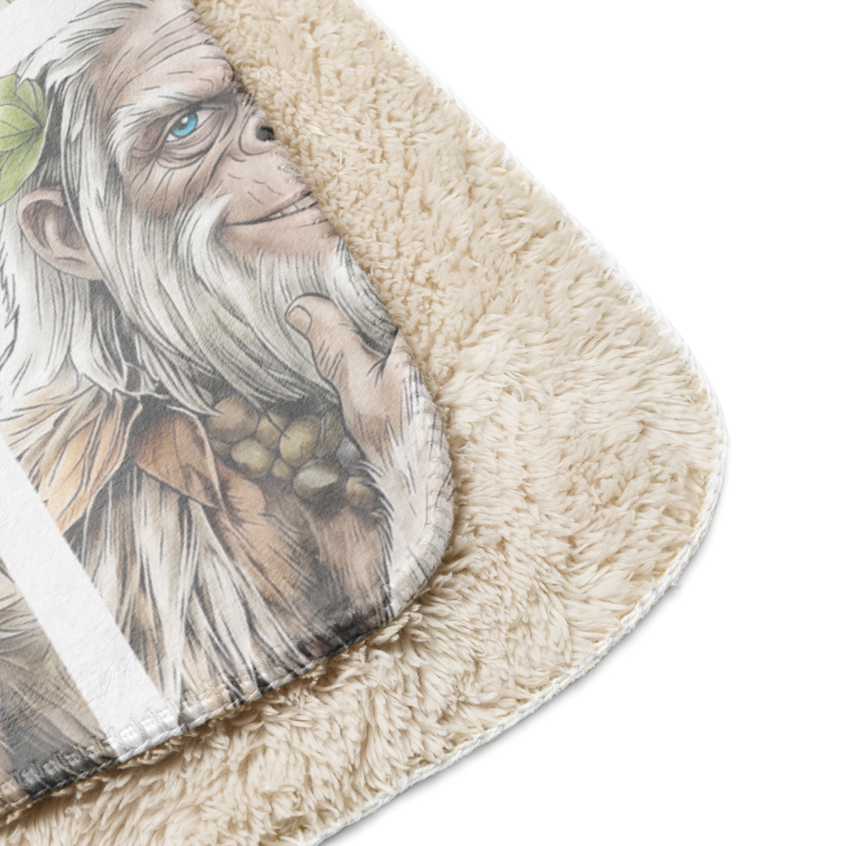 Bigfoot Sherpa Blanket | Great Granny Bog