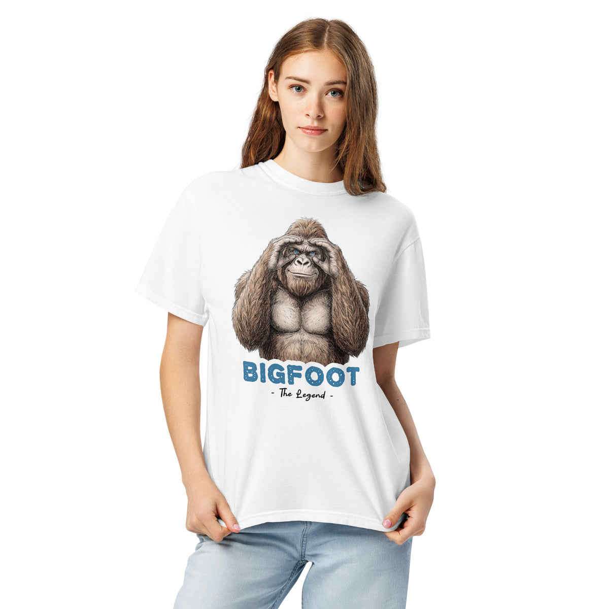 Bigfoot Shirt for Self-Doubters | Just Lookin' for the Good Stuff