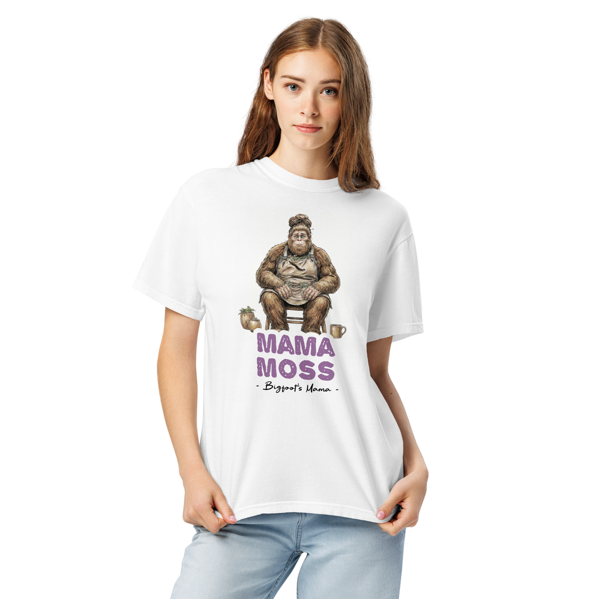Bigfoot Shirt for Nurturing Souls | Sit with the Quiet Sweetie