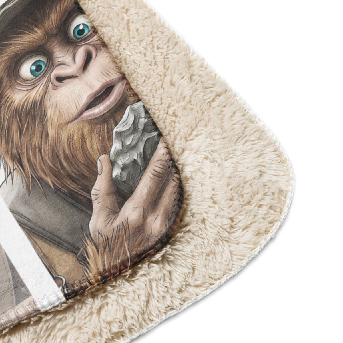 Bigfoot Sherpa Blanket | Nephew Pebble-Toe