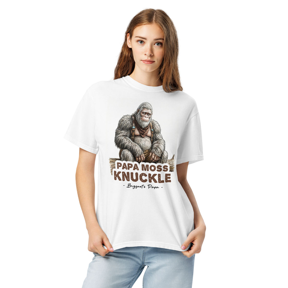 Bigfoot Shirt for Gentle Giants | Just Sittin' Quiet for a Bit