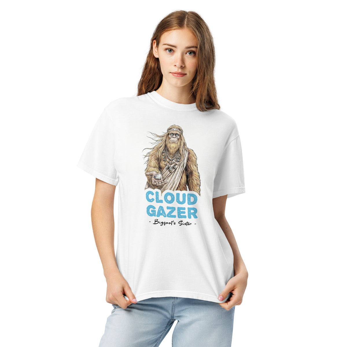 Bigfoot Shirt for Free Spirits | Shiny Rock in Your Pocket