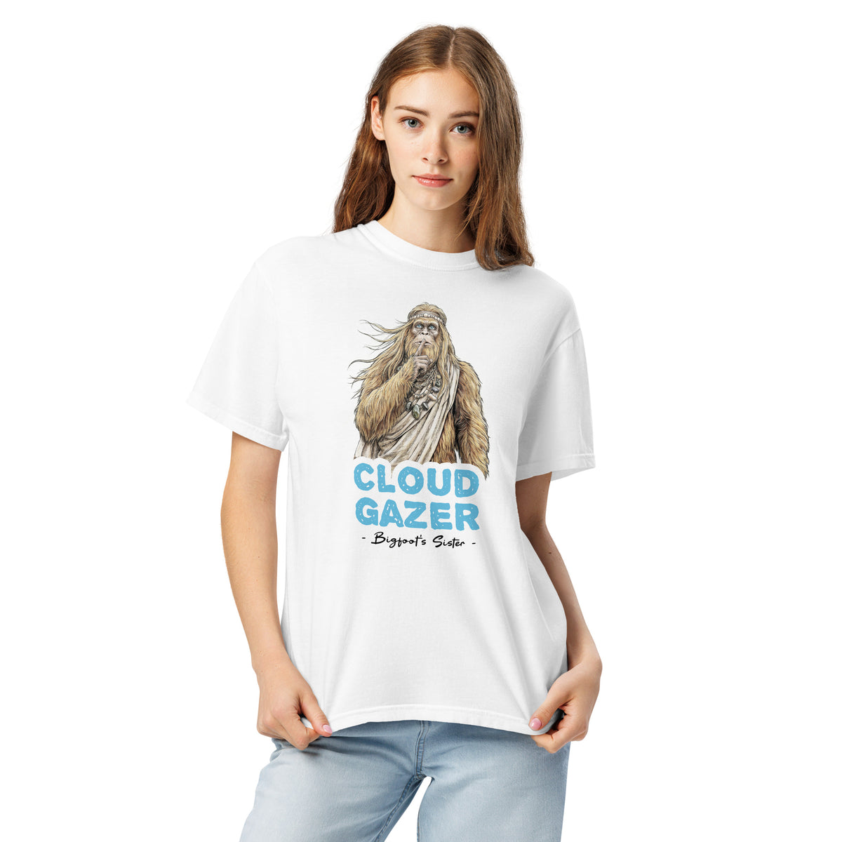 Bigfoot Shirt for Free Spirits | The Sky's Talking