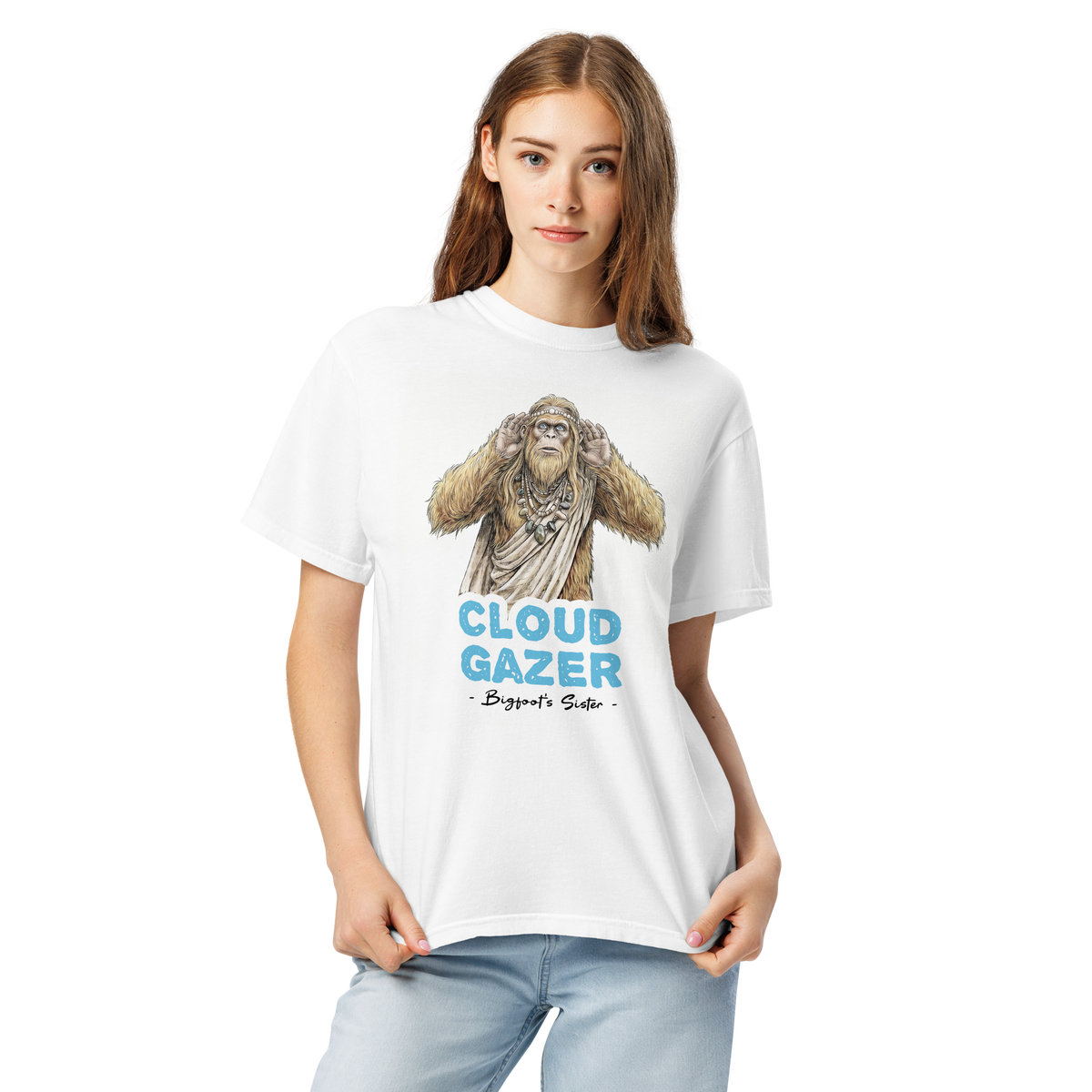 Bigfoot Shirt for Free Spirits | The Universe Is Whispering Back
