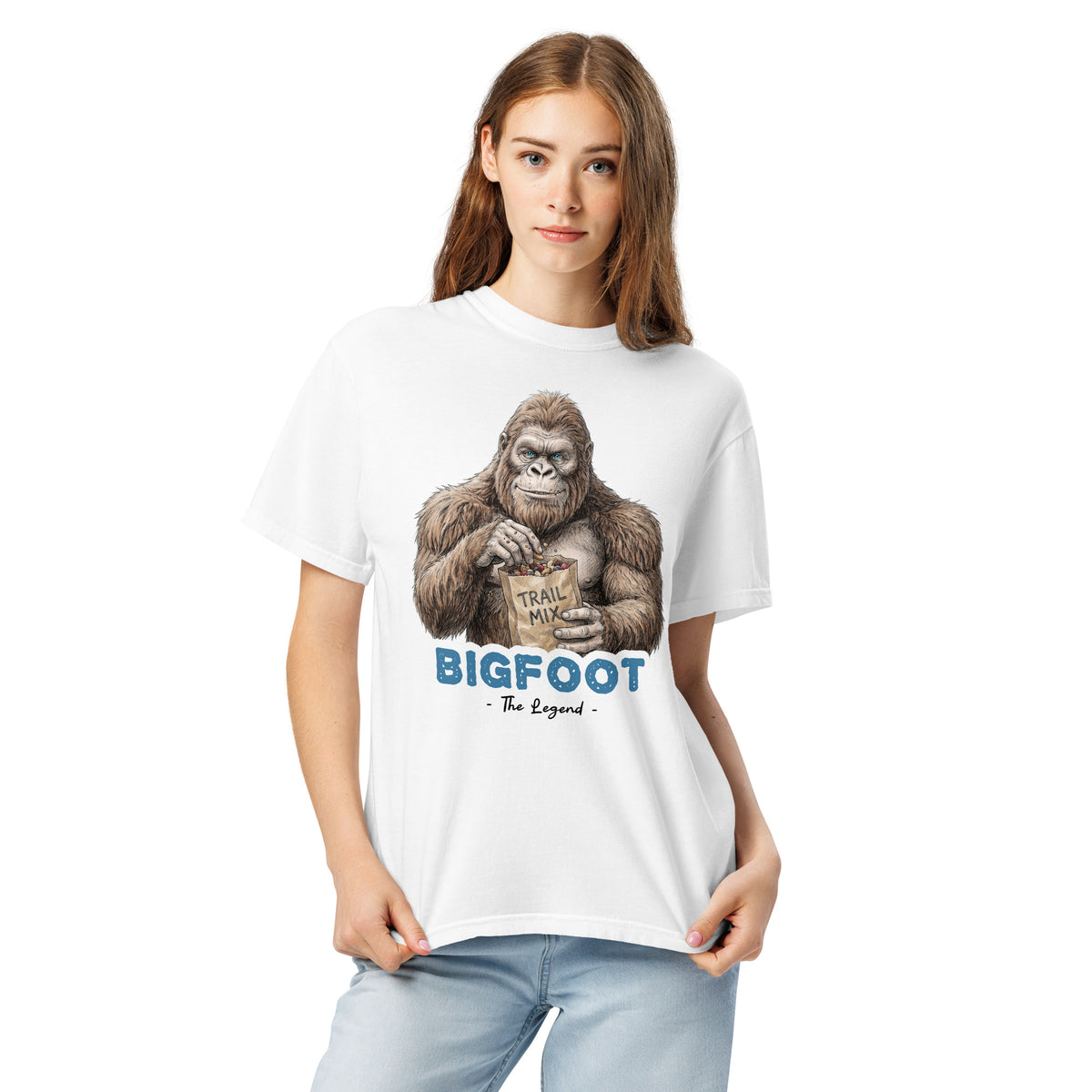 Bigfoot Shirt for Self-Doubters | Trust Your Gut and Bring Snacks