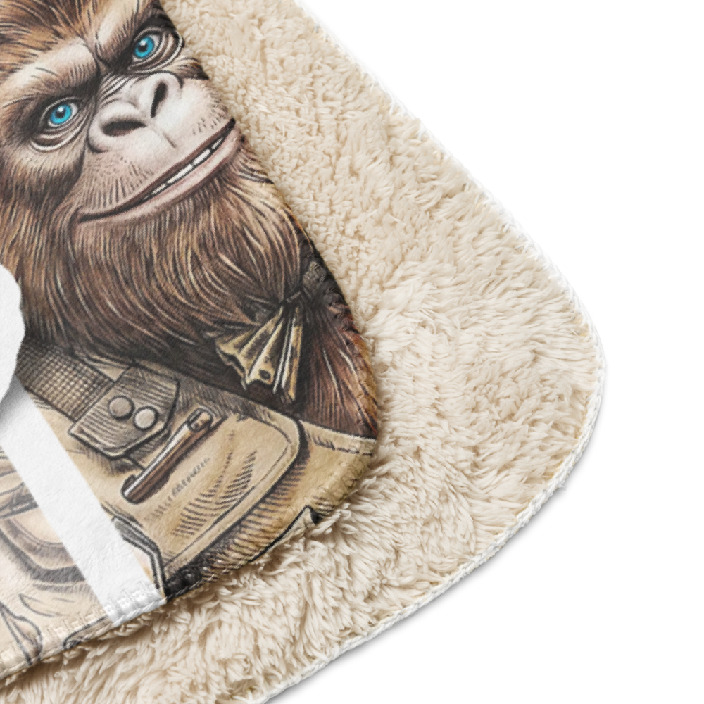 Bigfoot Sherpa Blanket | Uncle Burl