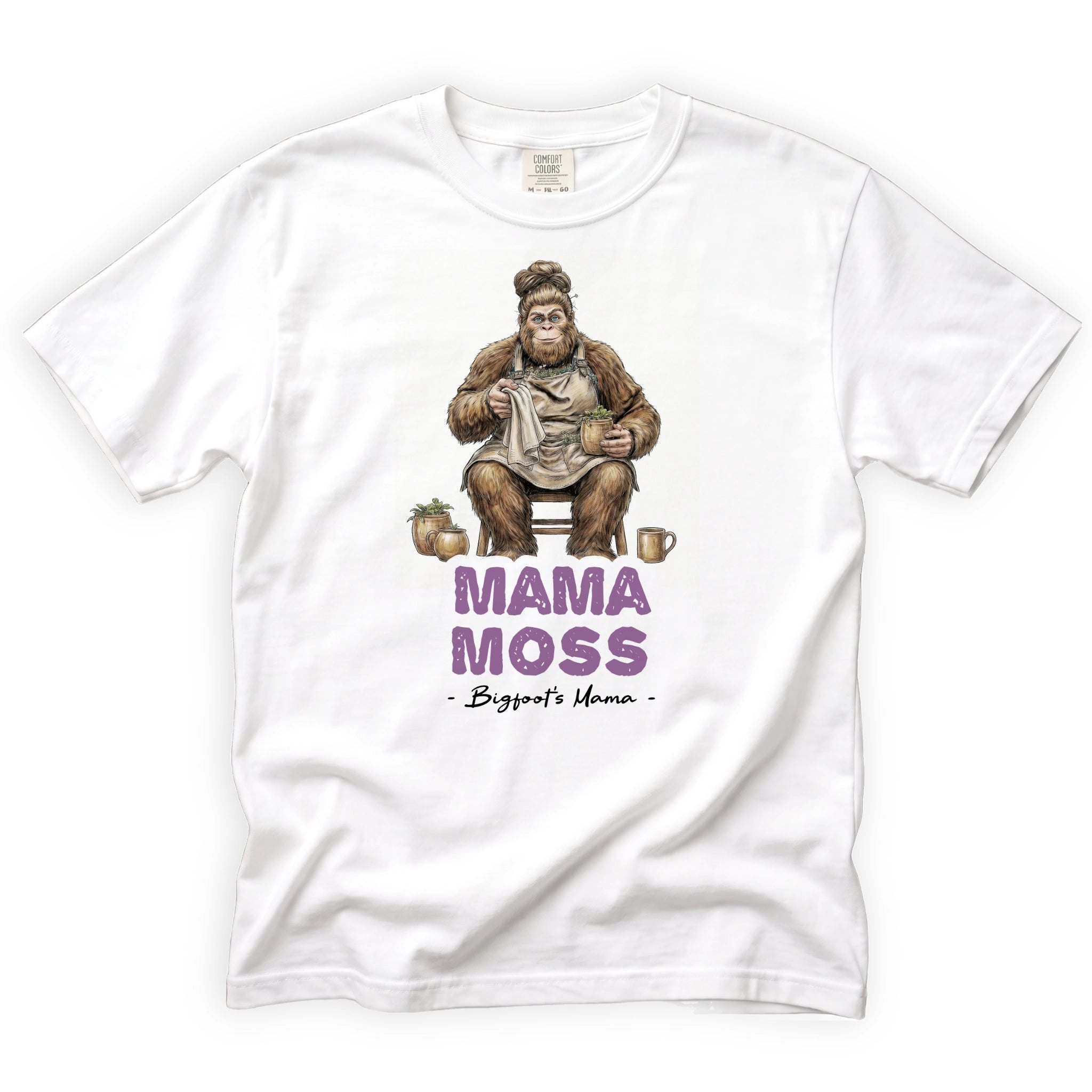 Mama Moss T-Shirt Front Design