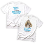 Sister Cloudgazer Between Seen and Unseen T-Shirt Front and Back Design