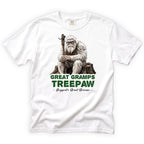 Great Gramps Treepaw T-Shirt Front Design