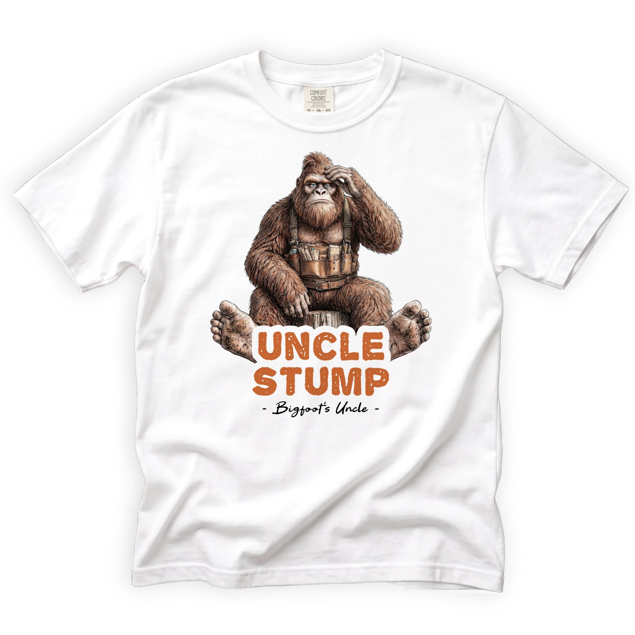 Uncle Stump T-Shirt Front Design