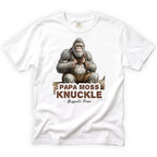 Papa Moss Knuckle T-Shirt Front Design