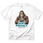 Aunt Prickly Bigfoot T-Shirt Front Design