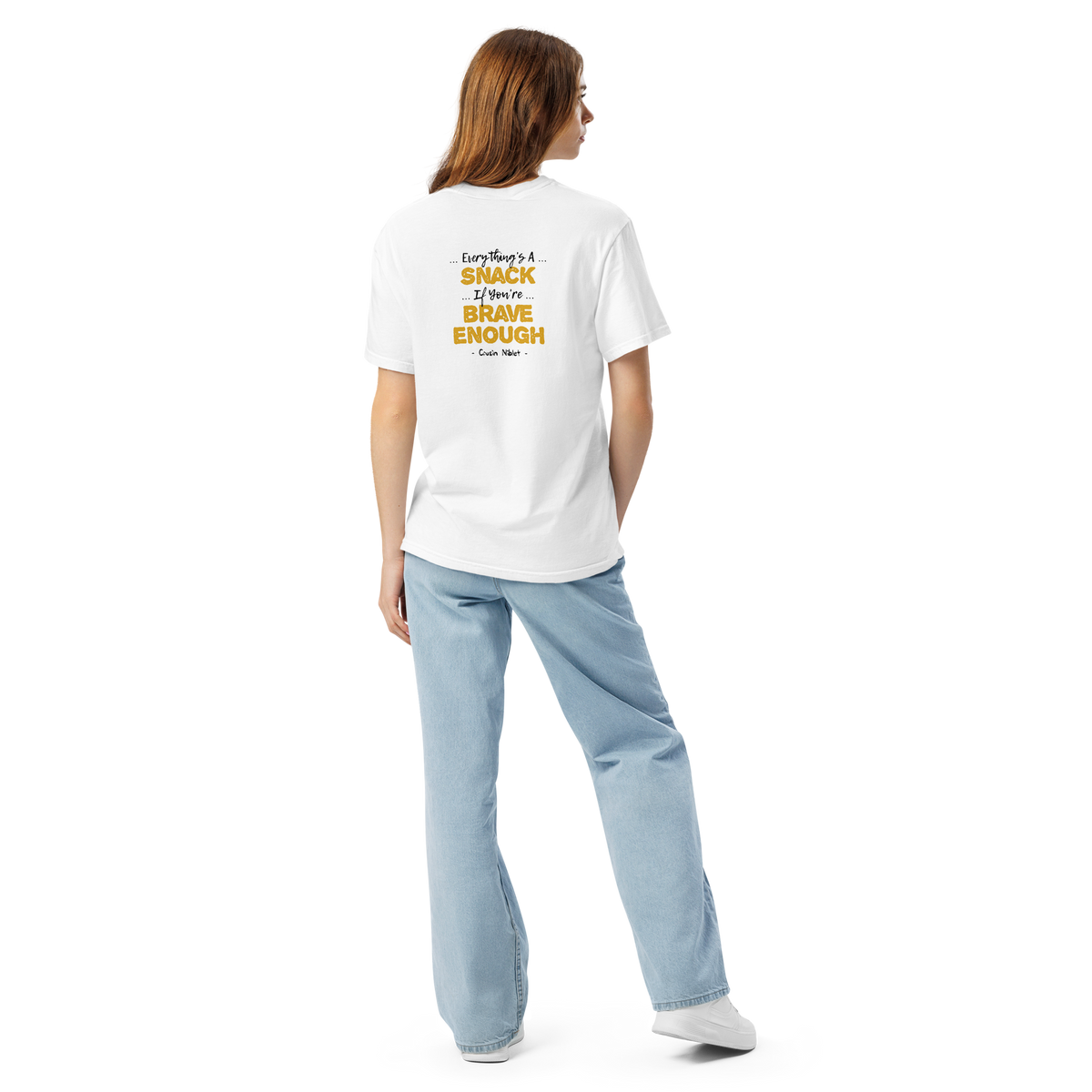 Bigfoot Shirt for Snack Lovers | Everything's a Snack If You're Brave Enough