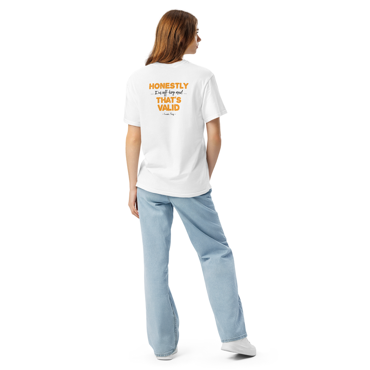 Bigfoot Shirt for Sensitive Souls | Honestly I'm Off-Key and That's Valid